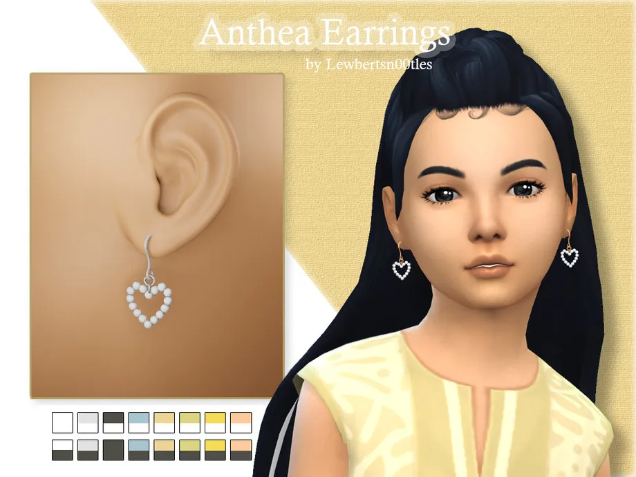 Anthea Earrings - Child version
