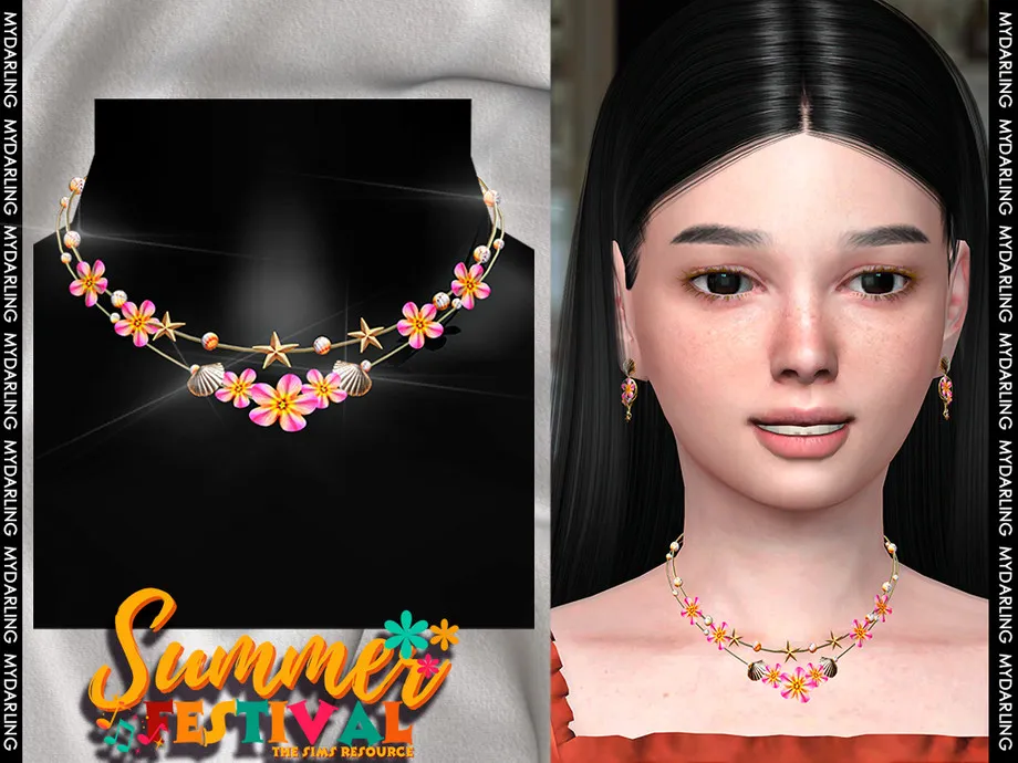 w-920h-690-3669432.jpg fun summer beach NECKLACE na012 CHILD - Image 1