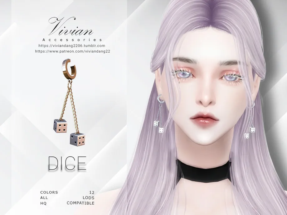 Dice - Earing