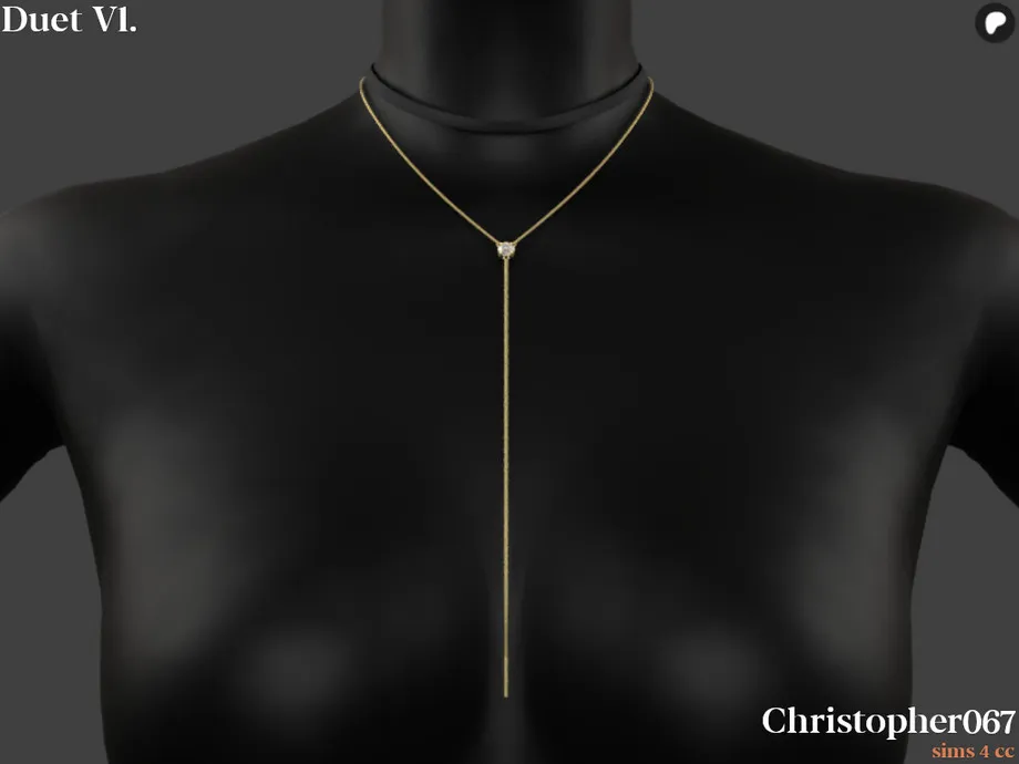 Duet Necklace V1 (Patreon)