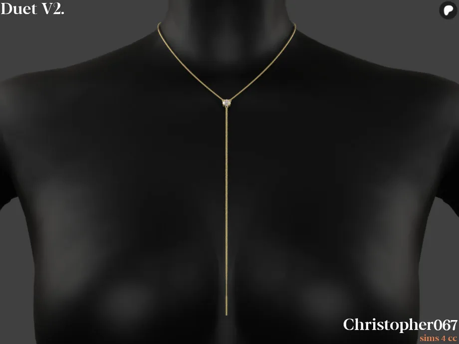 Duet Necklace V2 (Patreon)