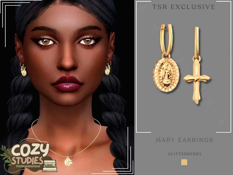Cozy Studios Mary Earrings