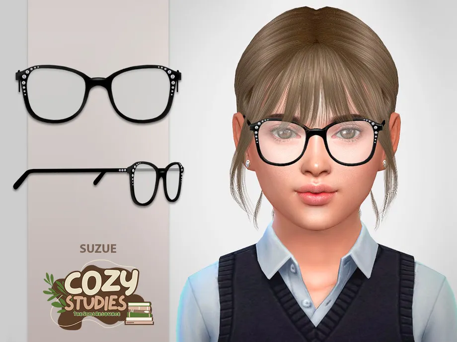 Cozy Studies Ethel Glasses Child