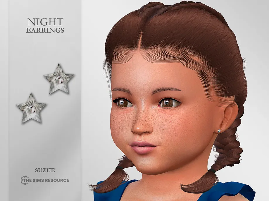 Night Earrings Toddler