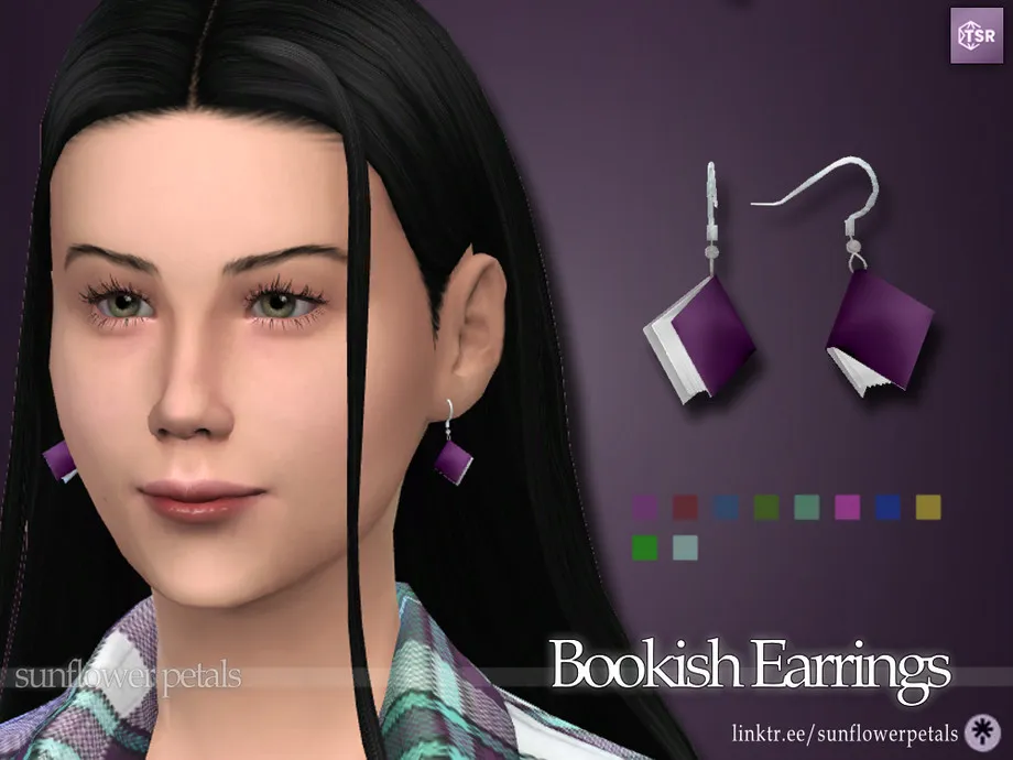 Bookish Earrings