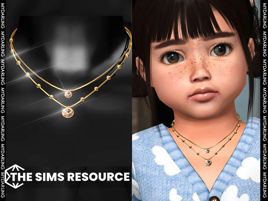 aesthetic TODDLER necklace