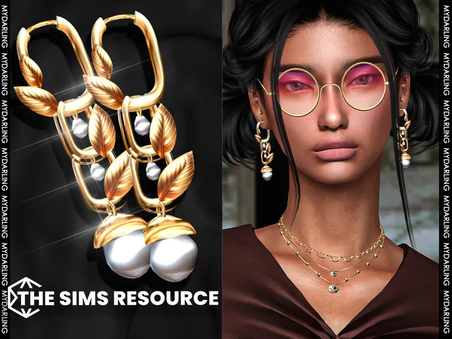 Elegant leaf earring ADULT