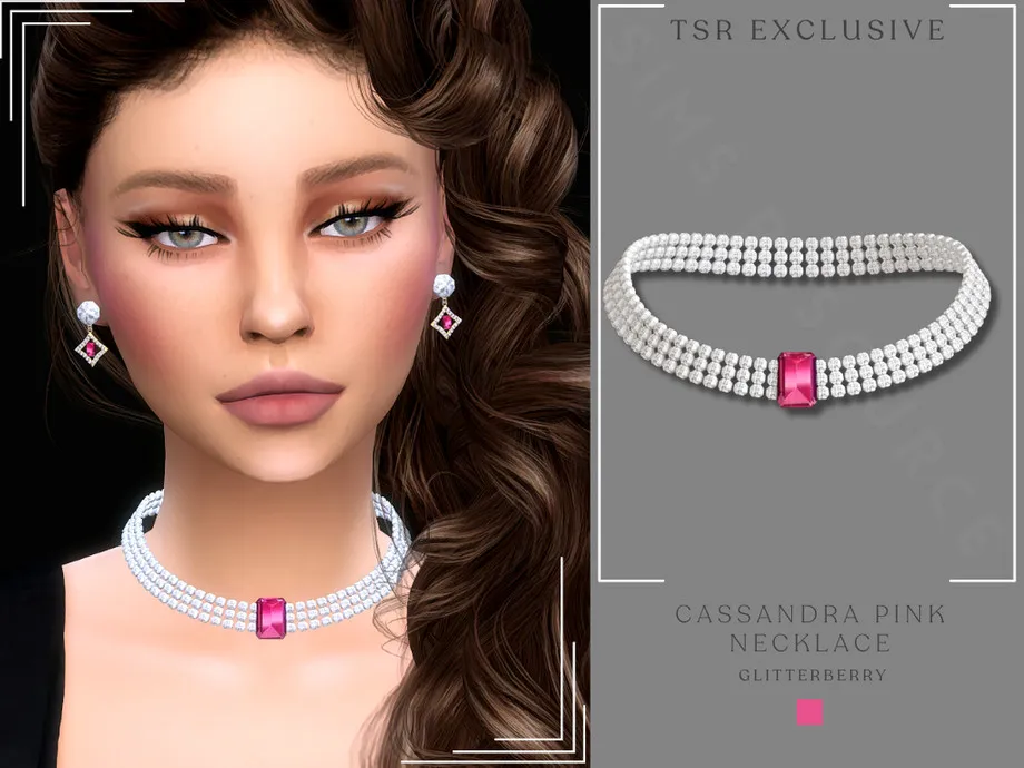 Catherine Pink Necklace