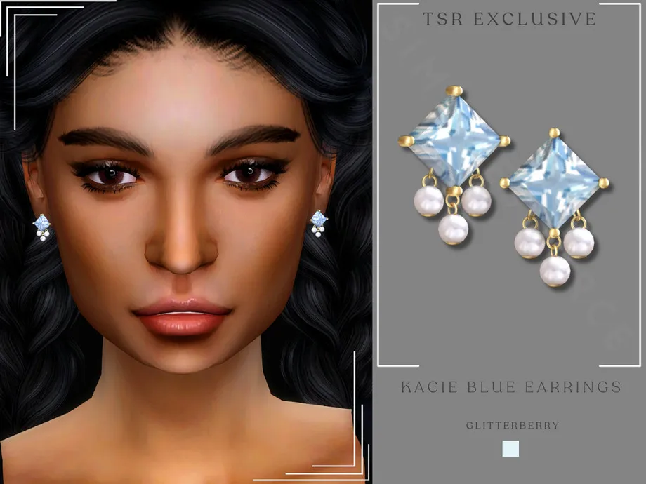 Kacie Blue Earrings