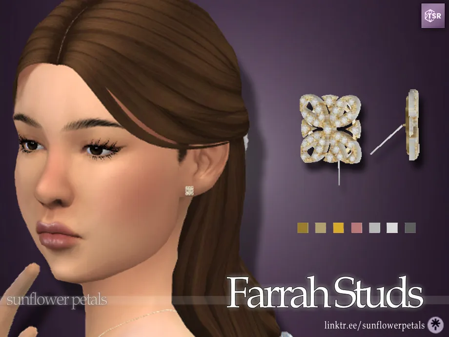 Farrah Stud Earrings