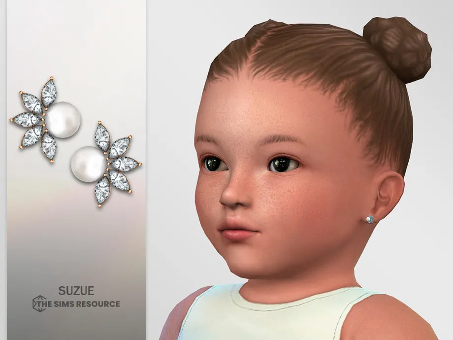 Pearl Earrings Infant