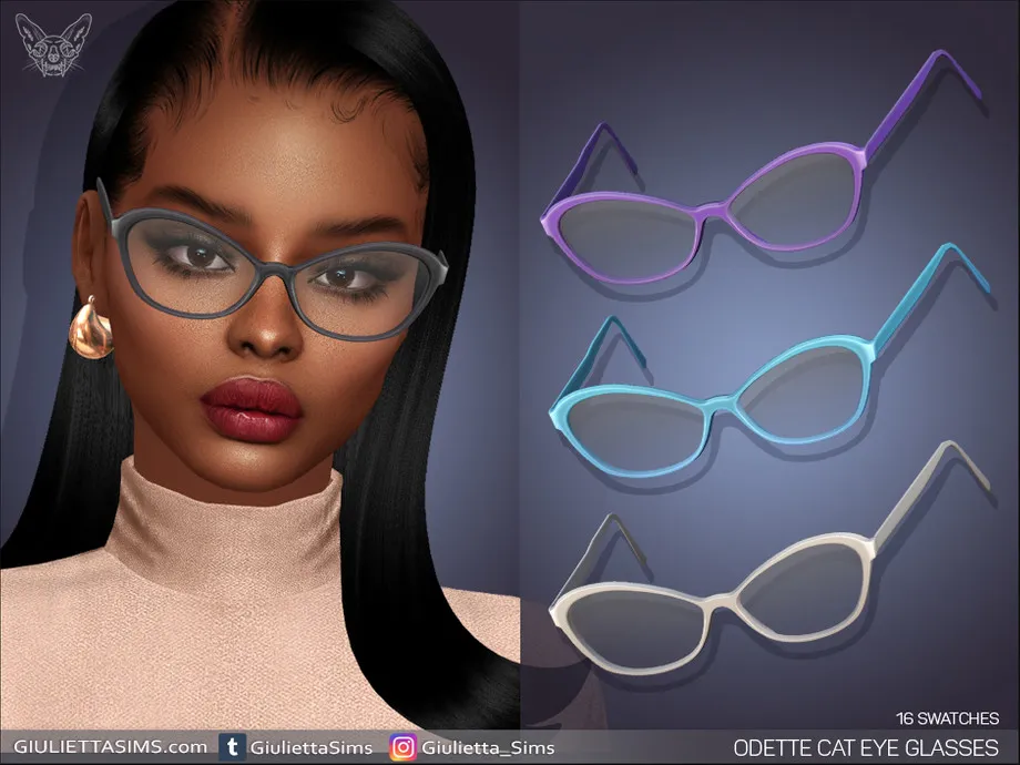 w-920h-690-3692873.jpg Odette Cat Eye Glasses - Image 1
