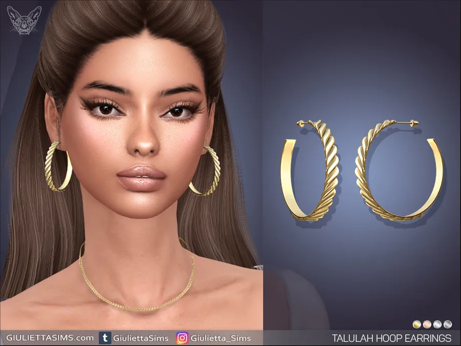 Talulah Hoop Earrings
