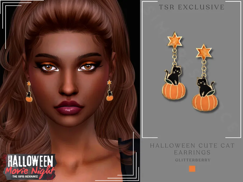 Halloween Cute Cat Earrings