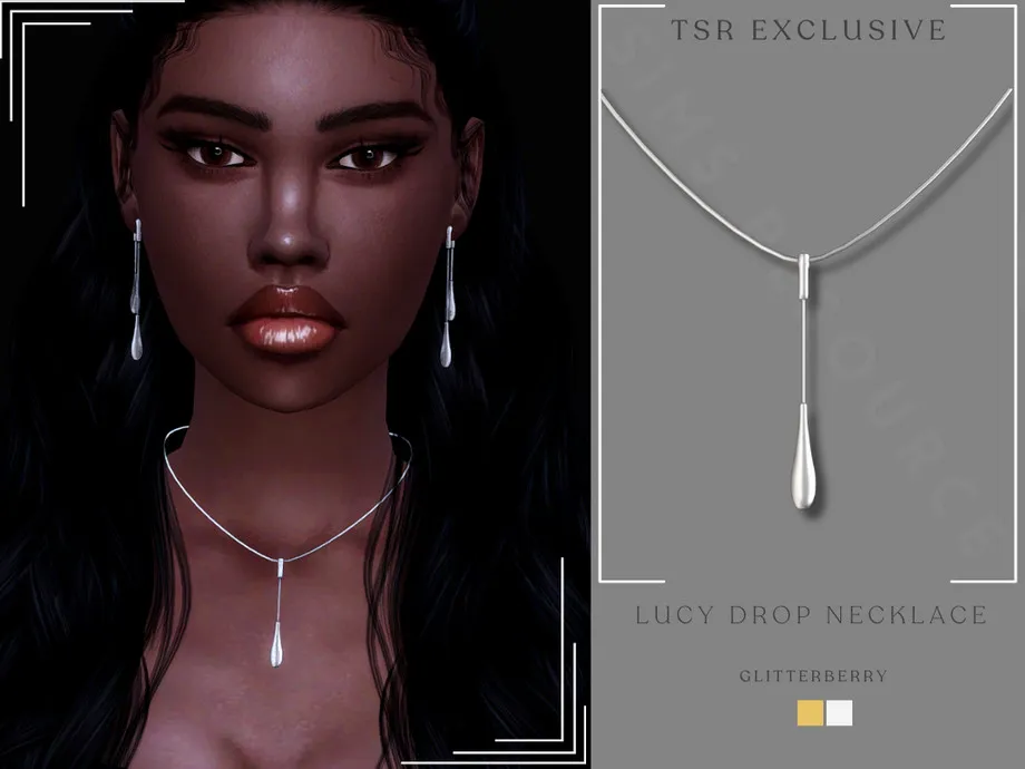 Lucy Drop Necklace