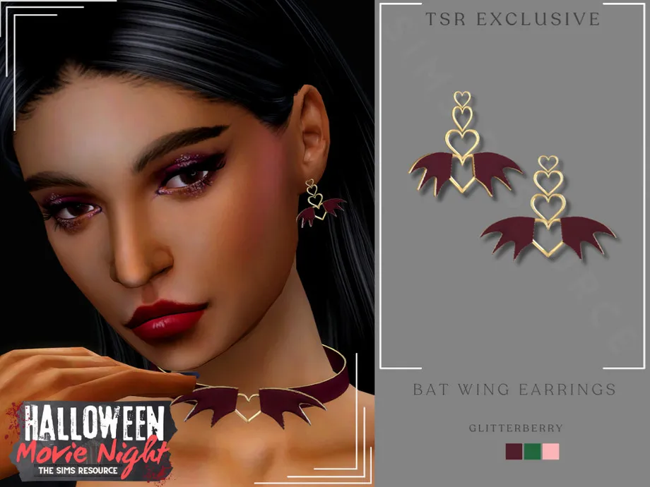 Bat Wing Earrings