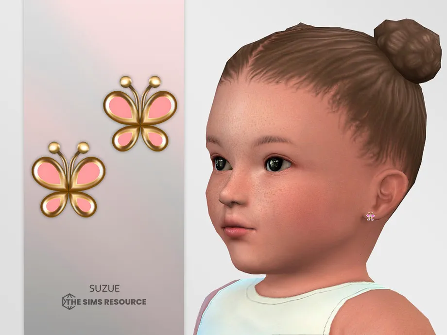 Butterfly Earrings Infant