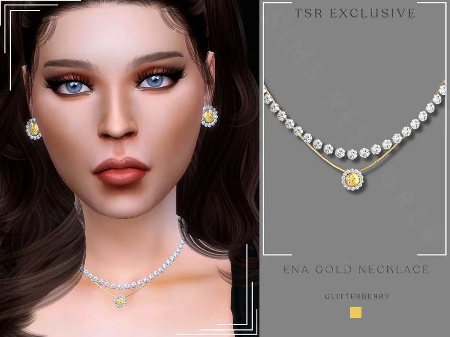 Ena Gold Necklace