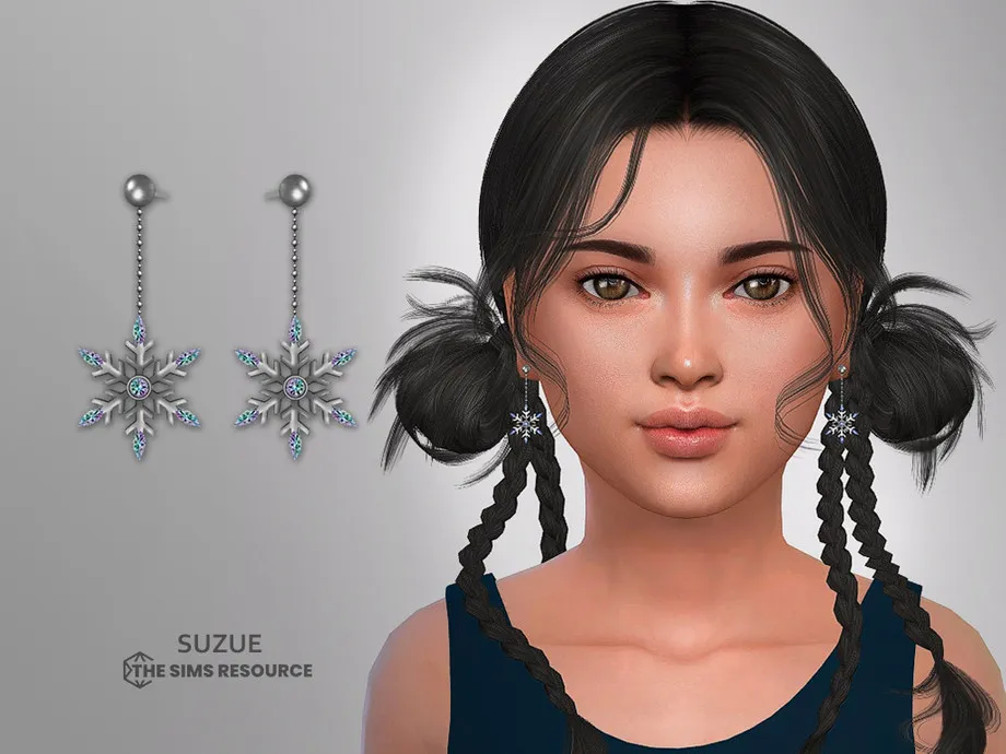 Winter Earrings Child