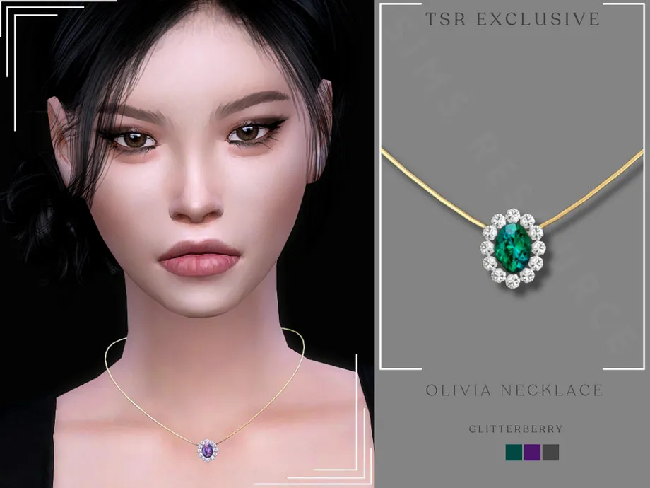 Olivia Green Necklace