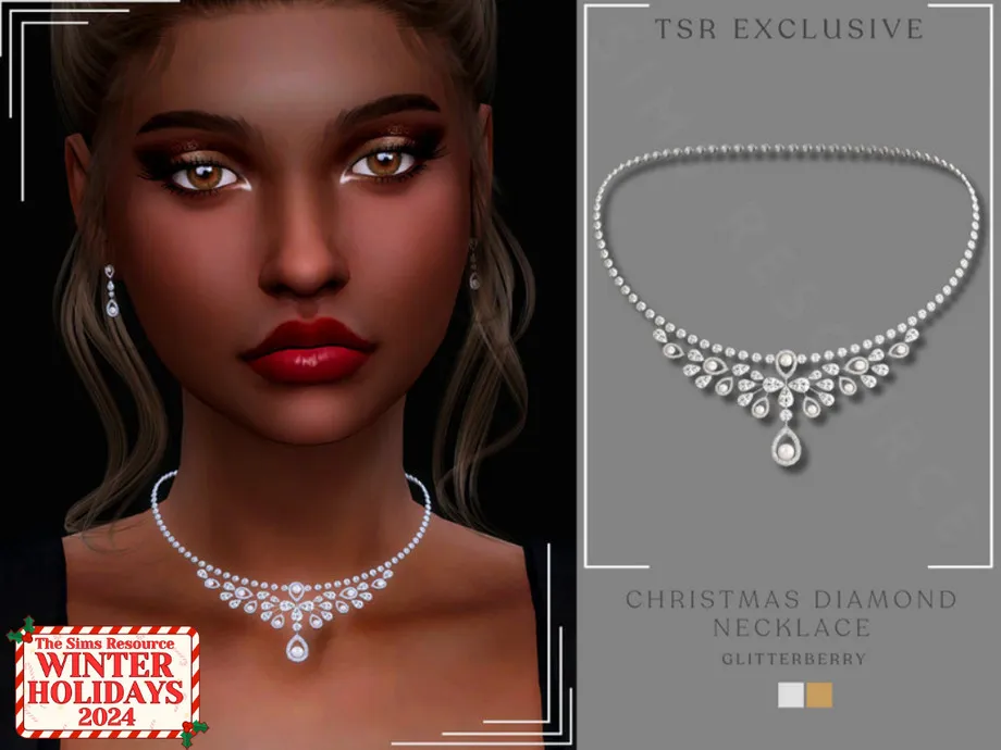 Christmas Diamond Necklace