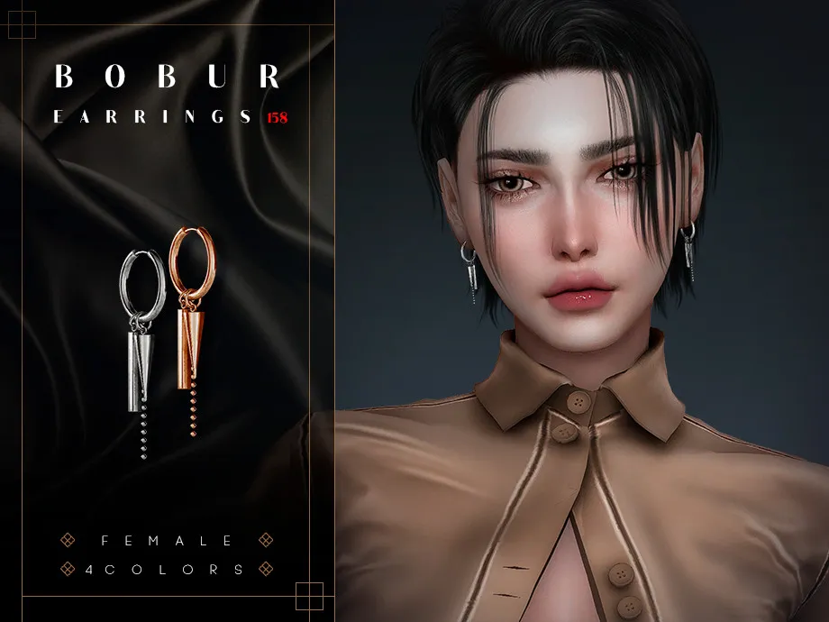 Hoop Earrings with pendants