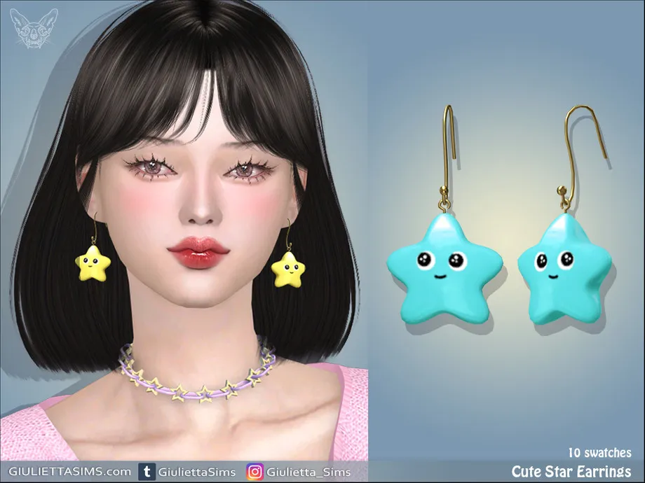Cute Star Earrings
