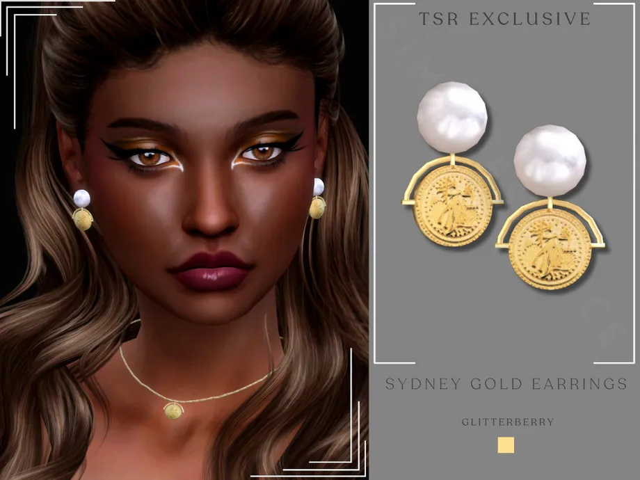 Sydney Gold Earrings