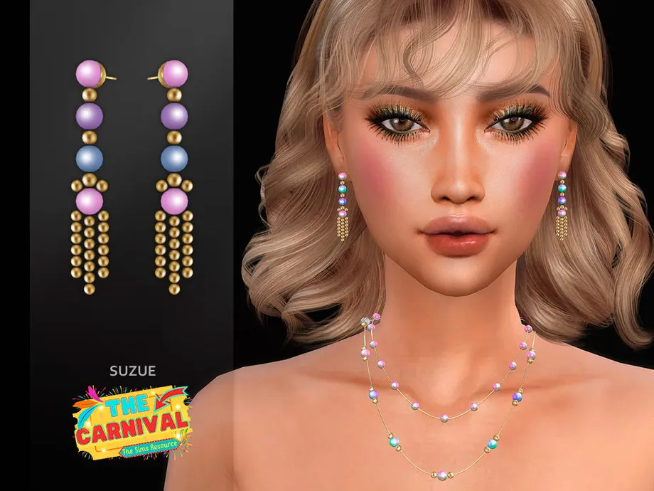 Carnival Multicolor Earrings