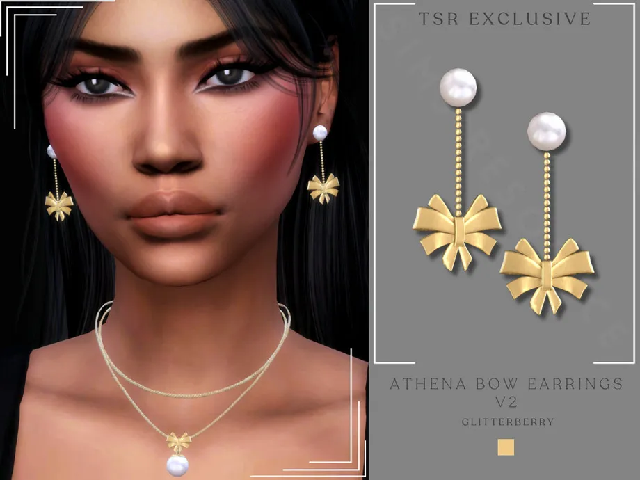 Athena Bow Earrings v2