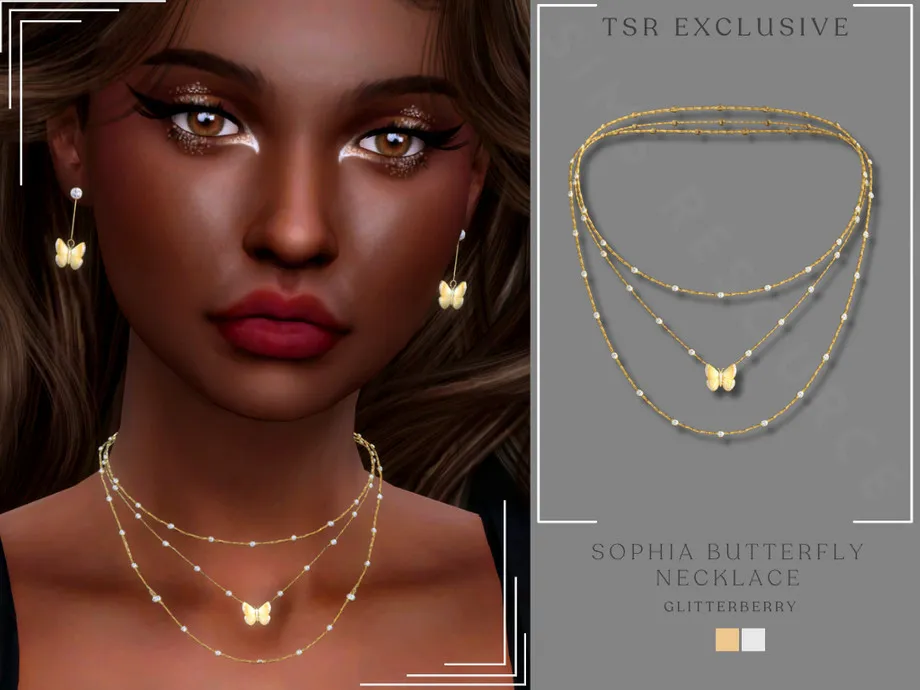 Sophia Butterfly Necklace