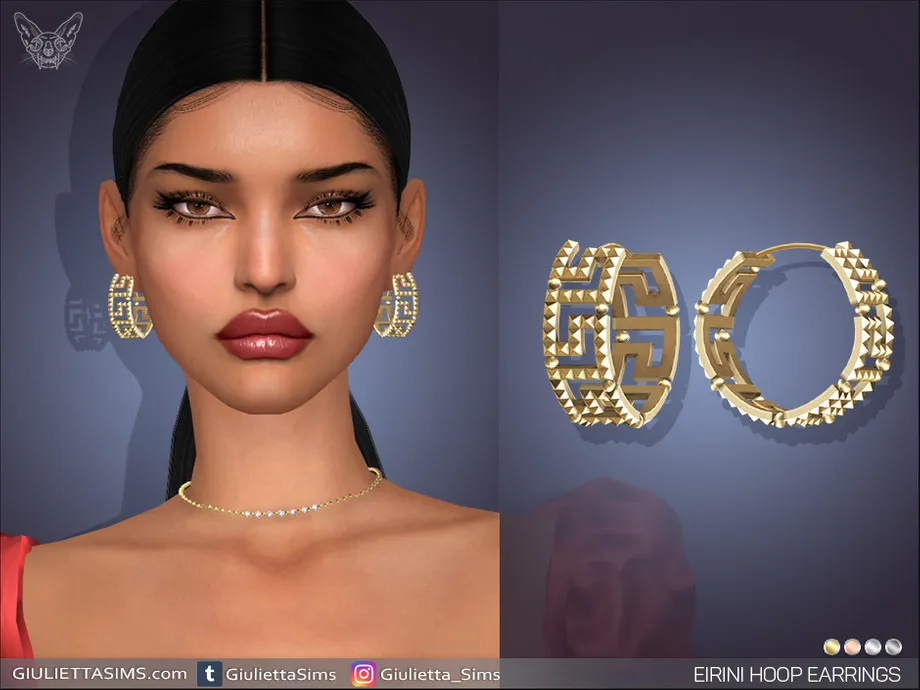 Eirini Hoop Earrings