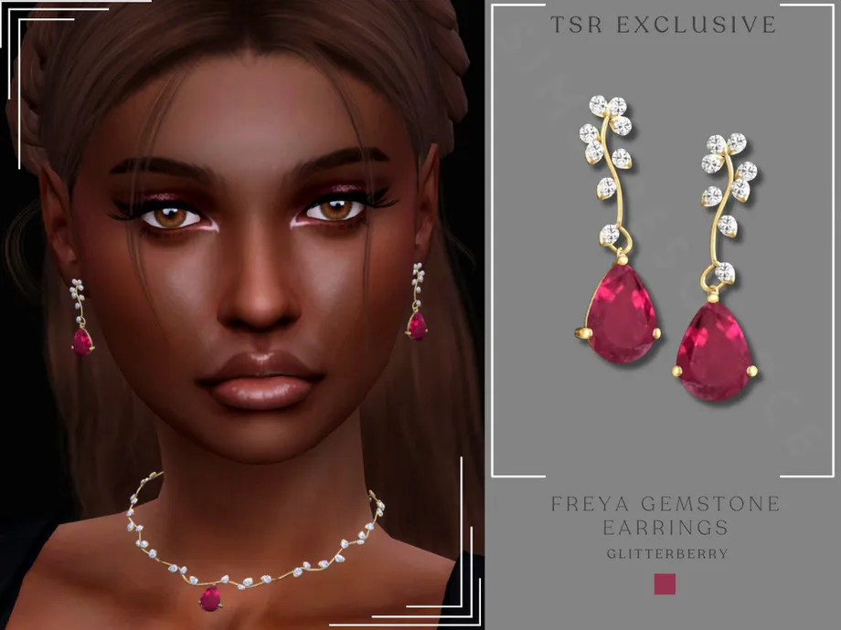 Freya Gemstone Earrings