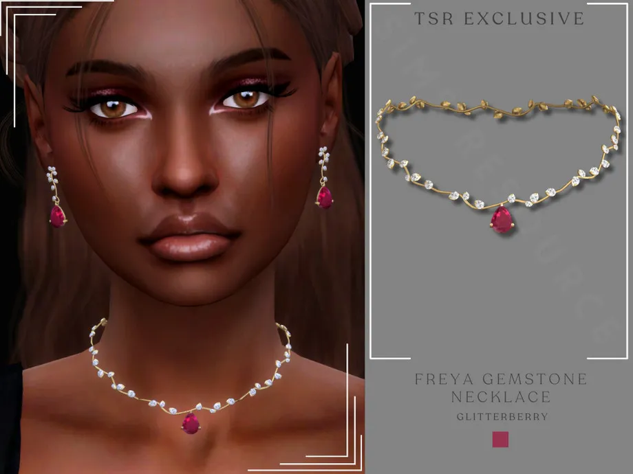 Freya Gemstone Necklace