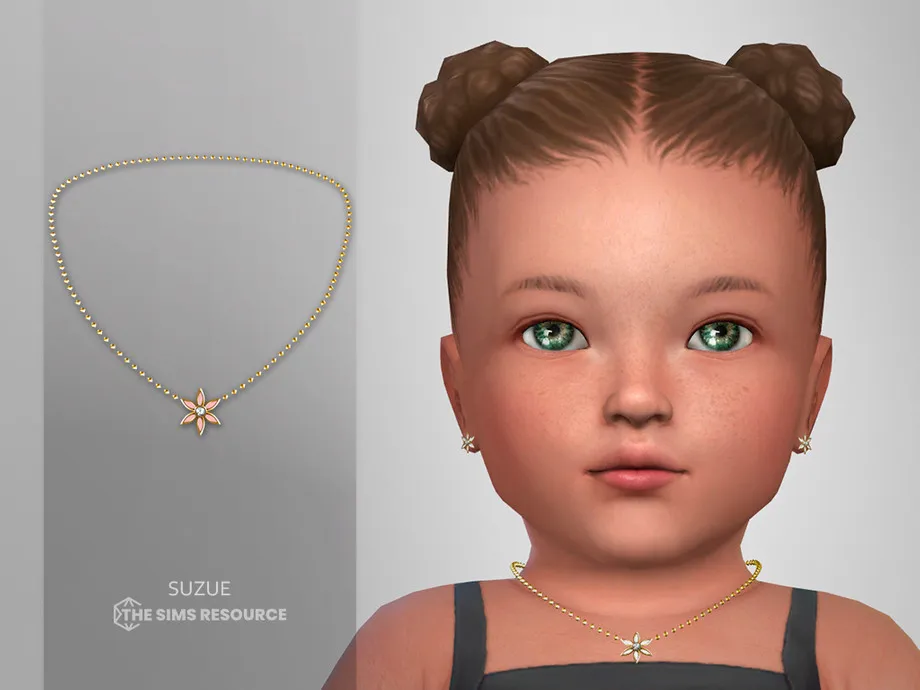 Flower Necklace Infant