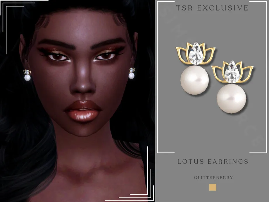 Lotus Earrings