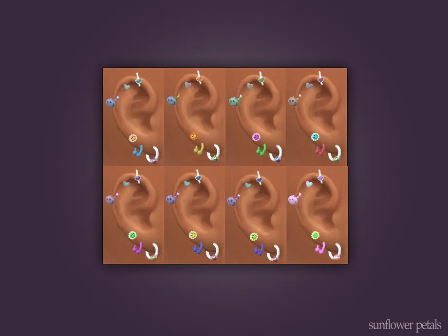 Kawaii Multi Piercings