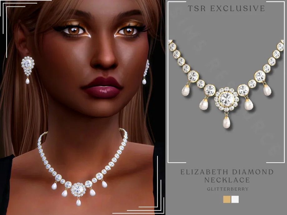 Elizabeth Diamond Necklace