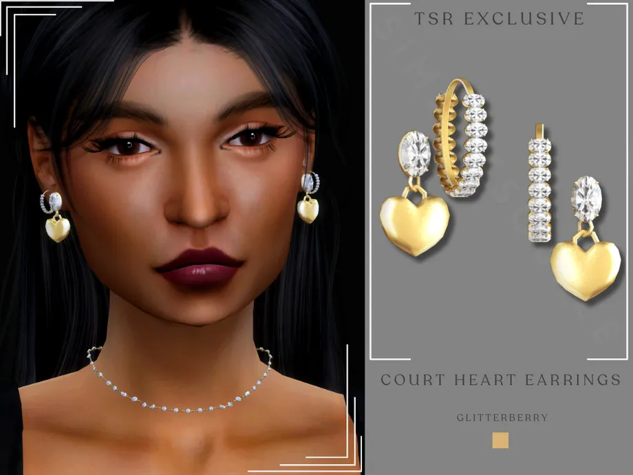 w-920h-690-3736886.jpg Court Heart Earrings - Image 1