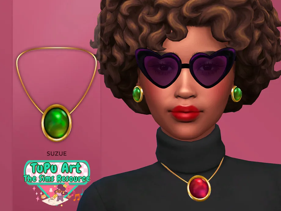 TuPu Art Collab Lady Necklace V2