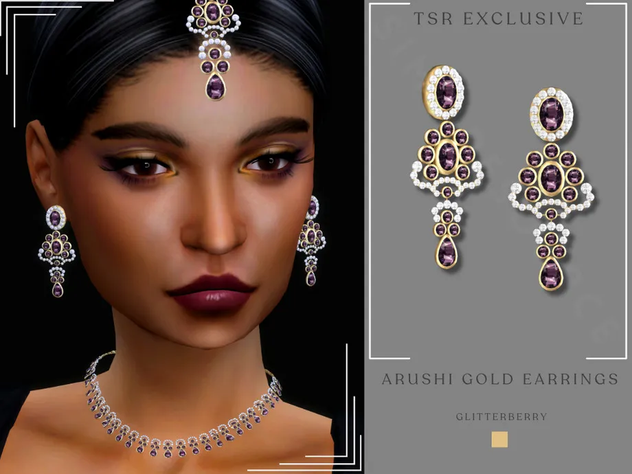 Arushi Gold Earrings