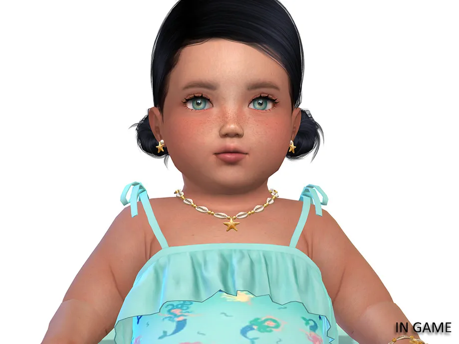 Ocean necklace for infant