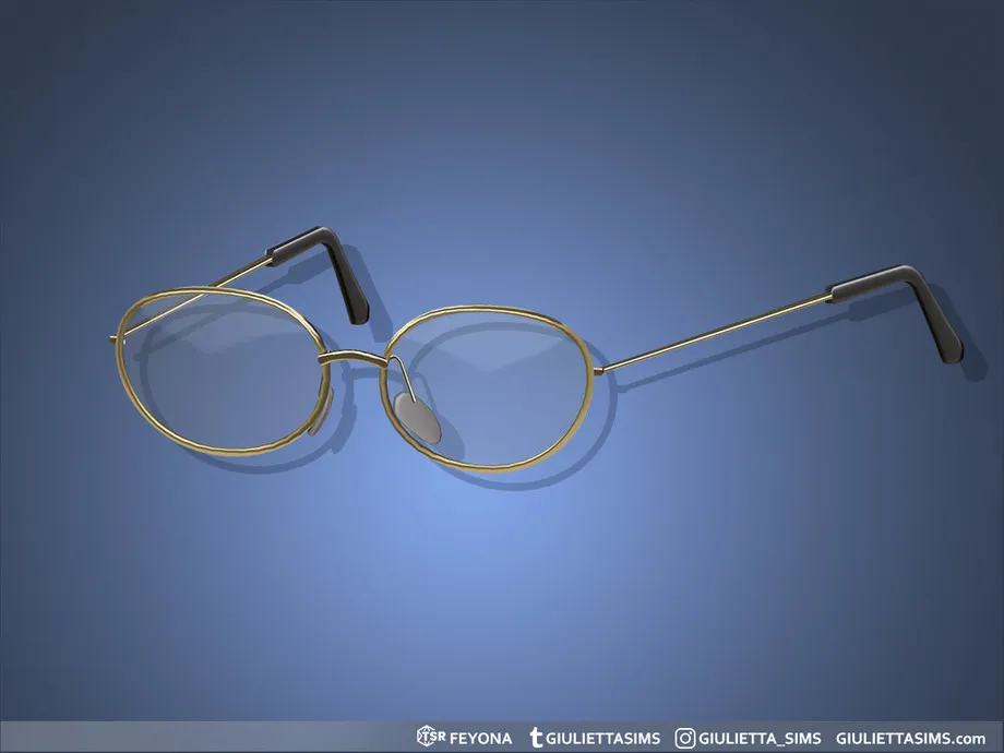 Ella Oval Glasses