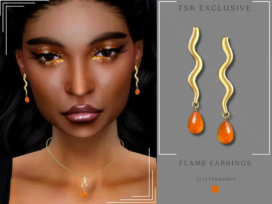 Flame Earrings