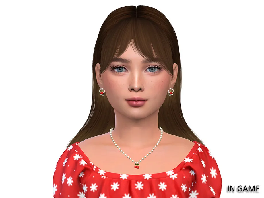 Cherry Necklace for children