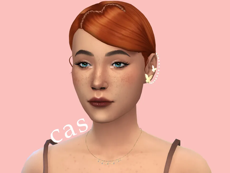 Pearl Butterfly Earrings Set