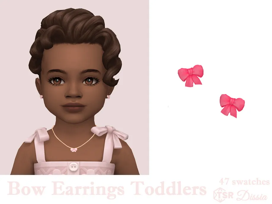 w-920h-690-3754365.jpg Bow Earrings Toddlers - Image 1