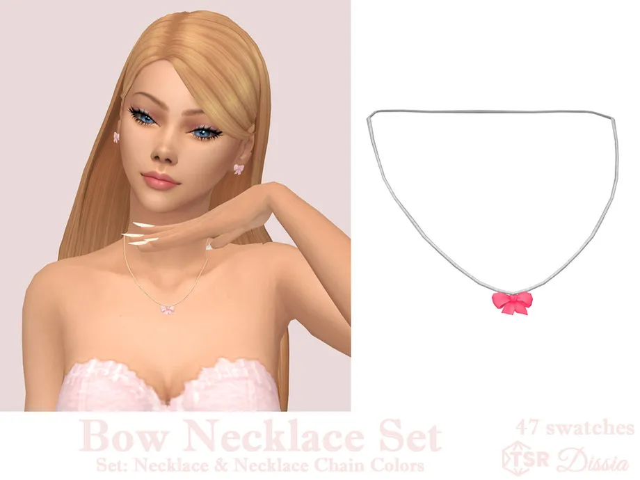 Bow Necklace