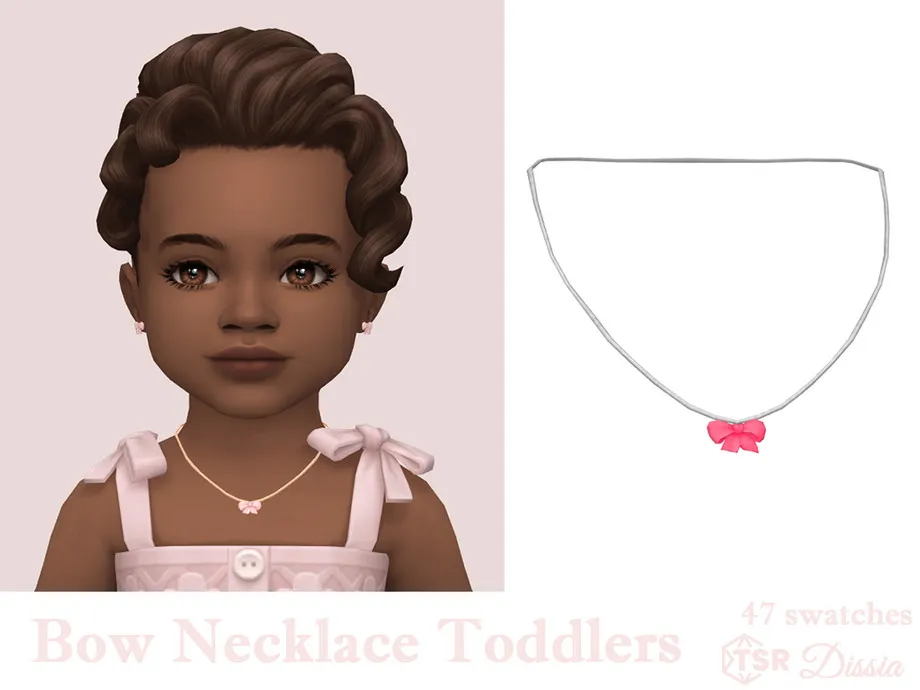 Bow Necklace Toddlers