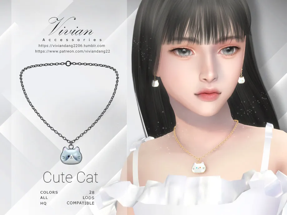 Cute Cat - Necklace